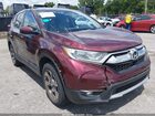 2017 Honda Cr-v Ex Бордовый vin: 5J6RW2H54HL078531