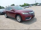 2016 Acura Rdx Technology   Acurawatch Plus Packages/technology Package Maroon vin: 5J8TB4H55GL008765