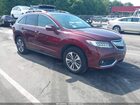 2016 Acura Rdx Advance Package Burgundy vin: 5J8TB4H73GL014601