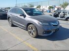 2018 Acura Rdx Advance Package Gray vin: 5J8TB4H79JL015579