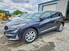 2019 Acura Rdx Gray vin: 5J8TC1H39KL022235