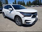 2021 Acura Rdx Technology Package White vin: 5J8TC2H50ML038172