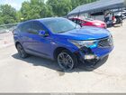 2022 Acura Rdx A-spec Package Blue vin: 5J8TC2H69NL001762