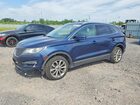 2017 Lincoln Mkc Blue vin: 5LMCJ2D98HUL71273