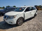 2016 Nissan Pathfinder Sv White vin: 5N1AR2MM3GC628951