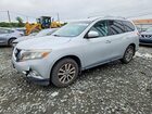 2016 Nissan Pathfinder S Silver vin: 5N1AR2MM4GC627100
