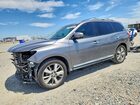 2016 Nissan Pathfinder Platinum Gray vin: 5N1AR2MM5GC604327