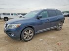 2016 Nissan Pathfinder S Blue vin: 5N1AR2MM5GC669128