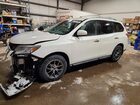 2016 Nissan Pathfinder S Белый vin: 5N1AR2MM6GC649468