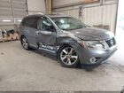 2016 Nissan Pathfinder Platinum Gray vin: 5N1AR2MM9GC665762