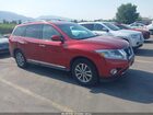 2016 Nissan Pathfinder Sl Красный vin: 5N1AR2MMXGC617431