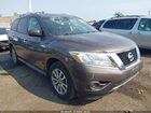 2016 Nissan Pathfinder S Brown vin: 5N1AR2MMXGC641552