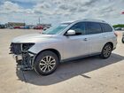 2016 Nissan Pathfinder Sv Silver vin: 5N1AR2MN1GC617570