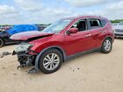 2016 Nissan Rogue Sv Темно-бордовый vin: 5N1AT2MT2GC797187