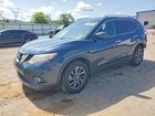 2016 Nissan Rogue Sl Blue vin: 5N1AT2MT3GC915182