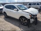 2017 Nissan Rogue Sl White vin: 5N1AT2MT3HC886705