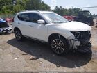 2019 Nissan Rogue Sl White vin: 5N1AT2MT4KC845913