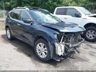 2016 Nissan Rogue Sv Blue vin: 5N1AT2MT7GC772964