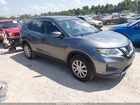2017 Nissan Rogue S Gray vin: 5N1AT2MTXHC887723