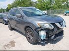 2016 Nissan Rogue Sl Gray vin: 5N1AT2MV2GC910198