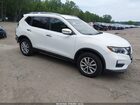 2018 Nissan Rogue Sv White vin: 5N1AT2MV2JC785422