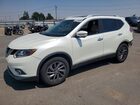2016 Nissan Rogue Sl White vin: 5N1AT2MV3GC840209