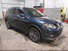 2016 Nissan Rogue Sl Blue vin: 5N1AT2MV3GC853896