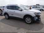 2017 Nissan Rogue Sv Silver vin: 5N1AT2MV8HC853409