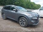 2021 Nissan Rogue Sv Fwd Серый vin: 5N1AT3BA4MC792723