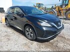 2020 Nissan Murano S Fwd Черный vin: 5N1AZ2AJ5LN168376