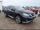 2023 Nissan Murano Sv Intelligent Awd Black vin: 5N1AZ2BS3PC117452