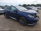 2021 Nissan Murano Sv Intelligent Awd Blue vin: 5N1AZ2BSXMC127519