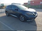 2018 Nissan Murano S Синий vin: 5N1AZ2MH1JN151919