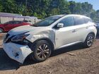 2018 Nissan Murano Sv White vin: 5N1AZ2MH2JN136894