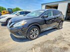 2017 Nissan Murano Sl Black vin: 5N1AZ2MHXHN184833