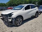 2017 Nissan Murano Sl White vin: 5N1AZ2MHXHN187456