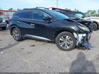 2019 Nissan Murano Sv Black vin: 5N1AZ2MJ4KN138652