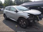 2019 Nissan Murano S Silver vin: 5N1AZ2MS1KN123261