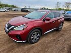 2019 Nissan Murano Sv Red vin: 5N1AZ2MS7KN111261