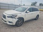 2017 Infiniti Qx60 Base White vin: 5N1DL0MM9HC514375
