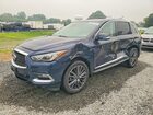 2017 Infiniti Qx60 Base Синий vin: 5N1DL0MMXHC525028