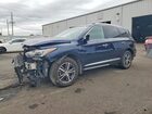 2017 Infiniti Qx60 Base Blue vin: 5N1DL0MN3HC541662