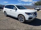 2020 Nissan Pathfinder S 4wd White vin: 5N1DR2AM4LC627254