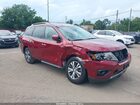 2020 Nissan Pathfinder Sv 4wd Red vin: 5N1DR2BM7LC609653