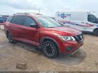 2020 Nissan Pathfinder Sv 2wd Red vin: 5N1DR2BN2LC621699
