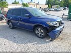 2020 Nissan Pathfinder Sv 2wd Dark Blue vin: 5N1DR2BNXLC581162