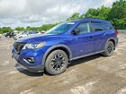 2020 Nissan Pathfinder Sl Blue vin: 5N1DR2CM6LC588163