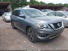 2020 Nissan Pathfinder Platinum 2wd Gray vin: 5N1DR2DN3LC651095