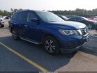 2018 Nissan Pathfinder Sv Blue vin: 5N1DR2MM0JC613490