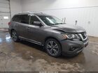2017 Nissan Pathfinder Platinum Gray vin: 5N1DR2MM1HC676625